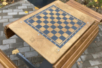 Столик со скамьями для настольных игр