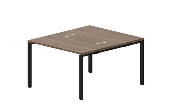 Составной стол Strike на 2 рабочих места 1180х1366х750мм (4 громмета)