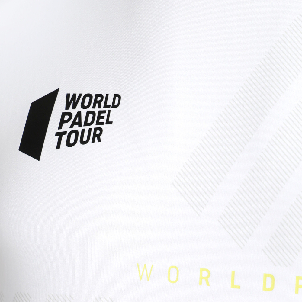 Мужское теннисное поло Bullpadel Limbo T-Shirt Men - White, Black