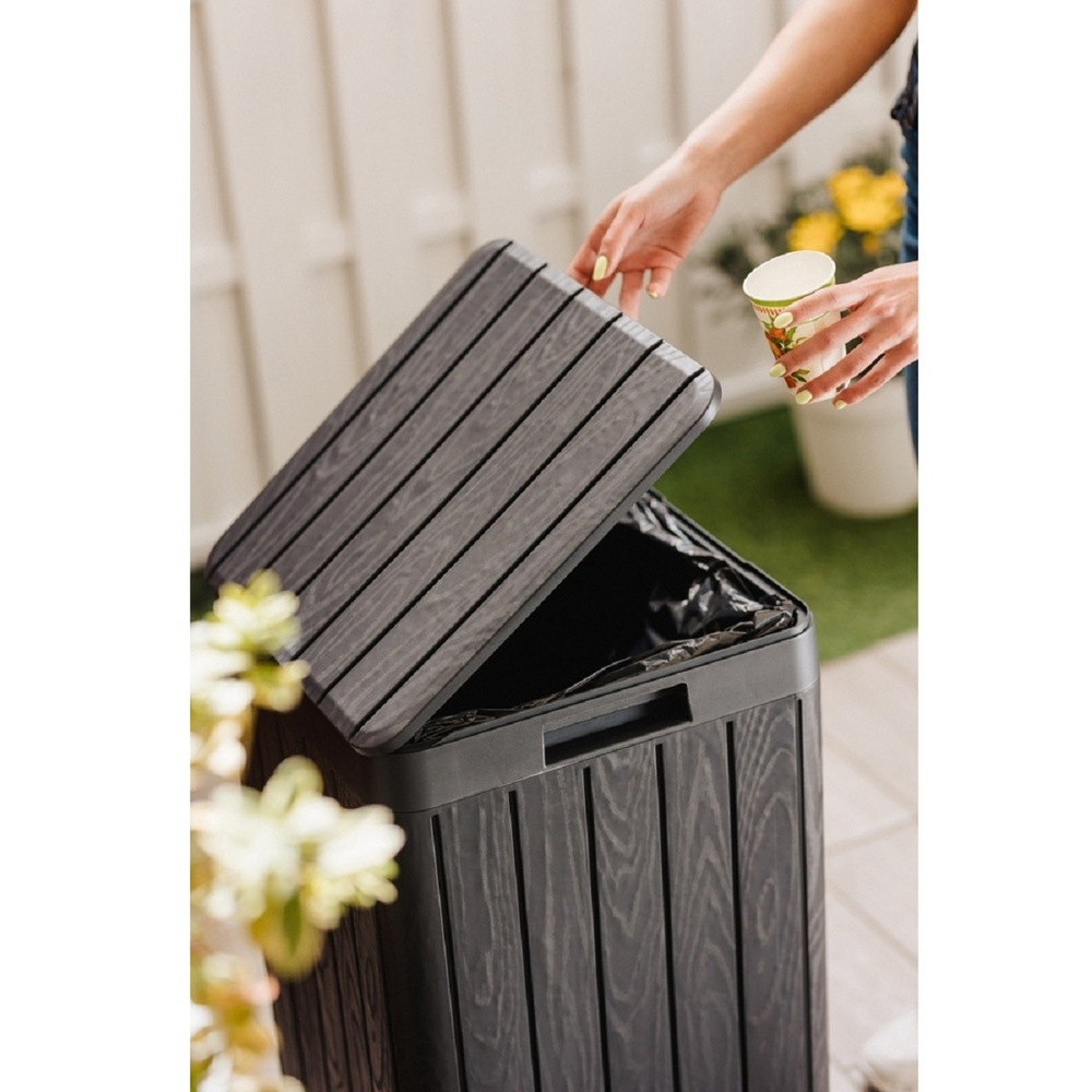 Мусорный бак Toomax Rio Garden Bin brown