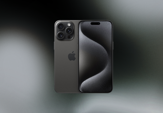 Телефон Apple iPhone 15 Pro Max 256Gb (Black titanium)