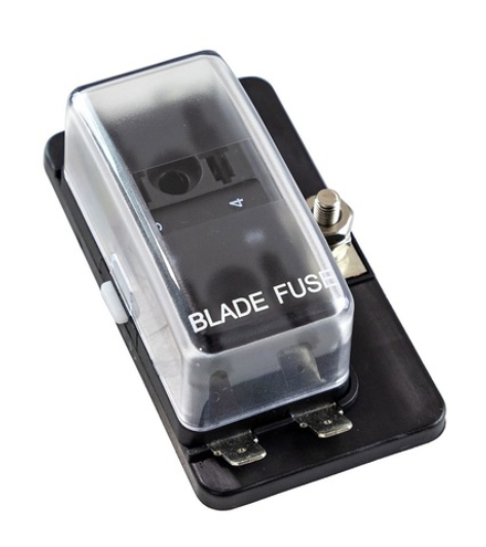 Панель на 4 предохранителя ATP/ATC/ATO с крышкой