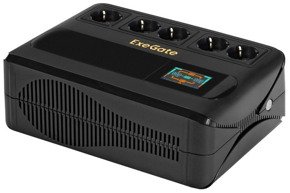 Источник бесперебойного питания  Exegate NEO Smart BU-600.LCD.AVR.5SH