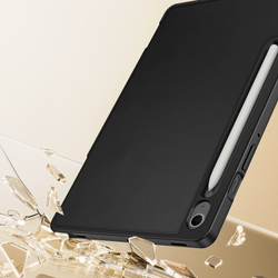 Складной чехол книжка от Dux Ducis для Samsung Tab S10 Lite, Tab S10 FE, Tab S9 и Tab S9 FE, серия Vers Series Case, с магнитным держателем Pencil и функцией автоматического перехода в спящий режим