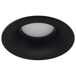 Светильник встраиваемый алюминиевый ЭРА KL96 BK под лампу MR16 GU5.3 черный | Алюминиевые встраиваемые светильники