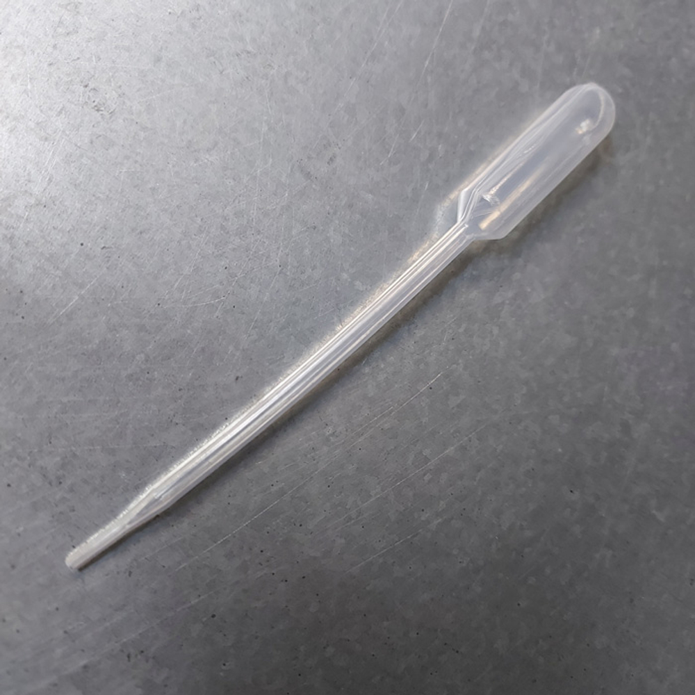 Пипетка Пастера ПЭ, 1.0мл, дл.145мм, градуир., нестерил., (12006605), шт.