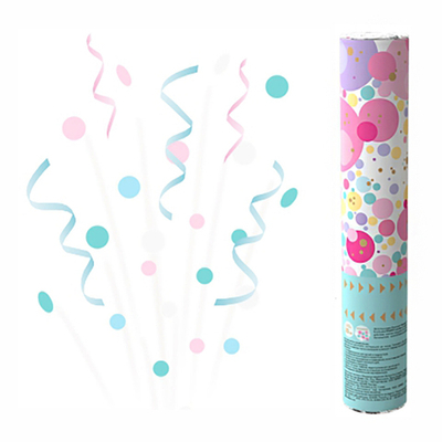 Хлопушка Разноцвет Макаронс 20 см