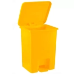 Контейнер с педалью КМ-Проект МК-05 желтый 15 л