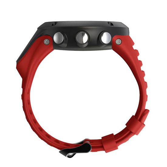 Ремешок для Suunto Ambit , Ambit 2, Ambit 3 силиконовый (Бордовый)
