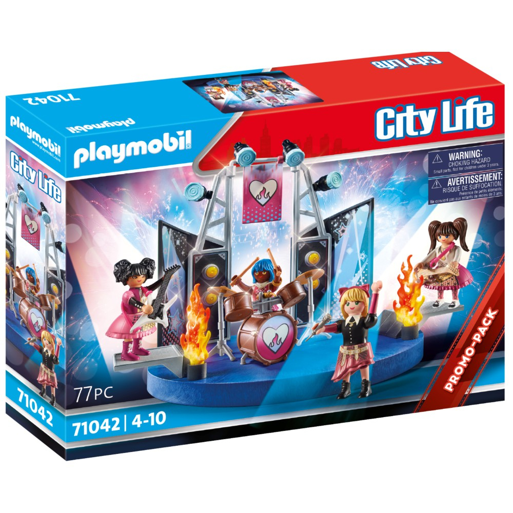 Playmobil - City Life Музыкальная группа 71042
