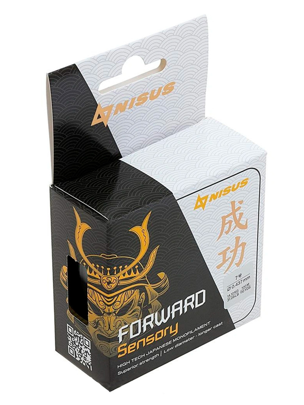 Леска для рыбалки Nisus FORWARD Sensory Nylon Transparent 0,261mm/100m (N-FS-0261-100)