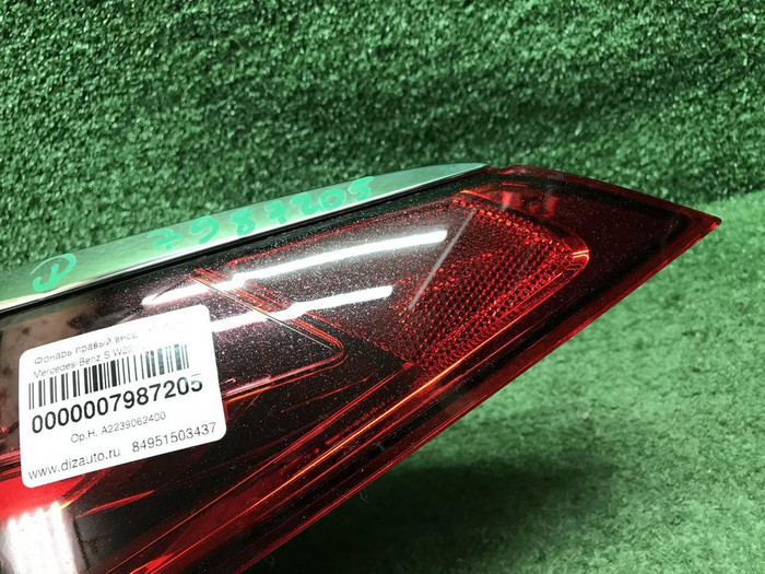 Фонарь правый внешний Mercedes S W223 (2020-н.в.)