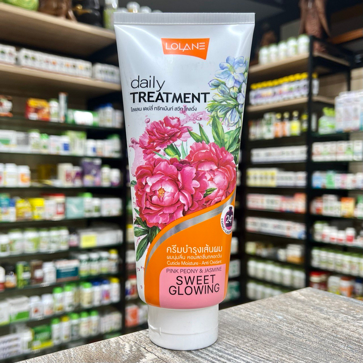 Маска для волос Lolane Sweet Glowing Pink Peony & Jasmine Розовый пион и жасмин 300 мл