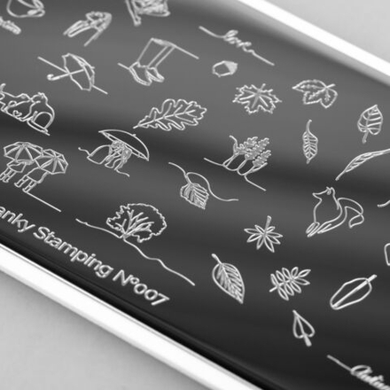 Swanky Stamping Пластина для стемпинга 007