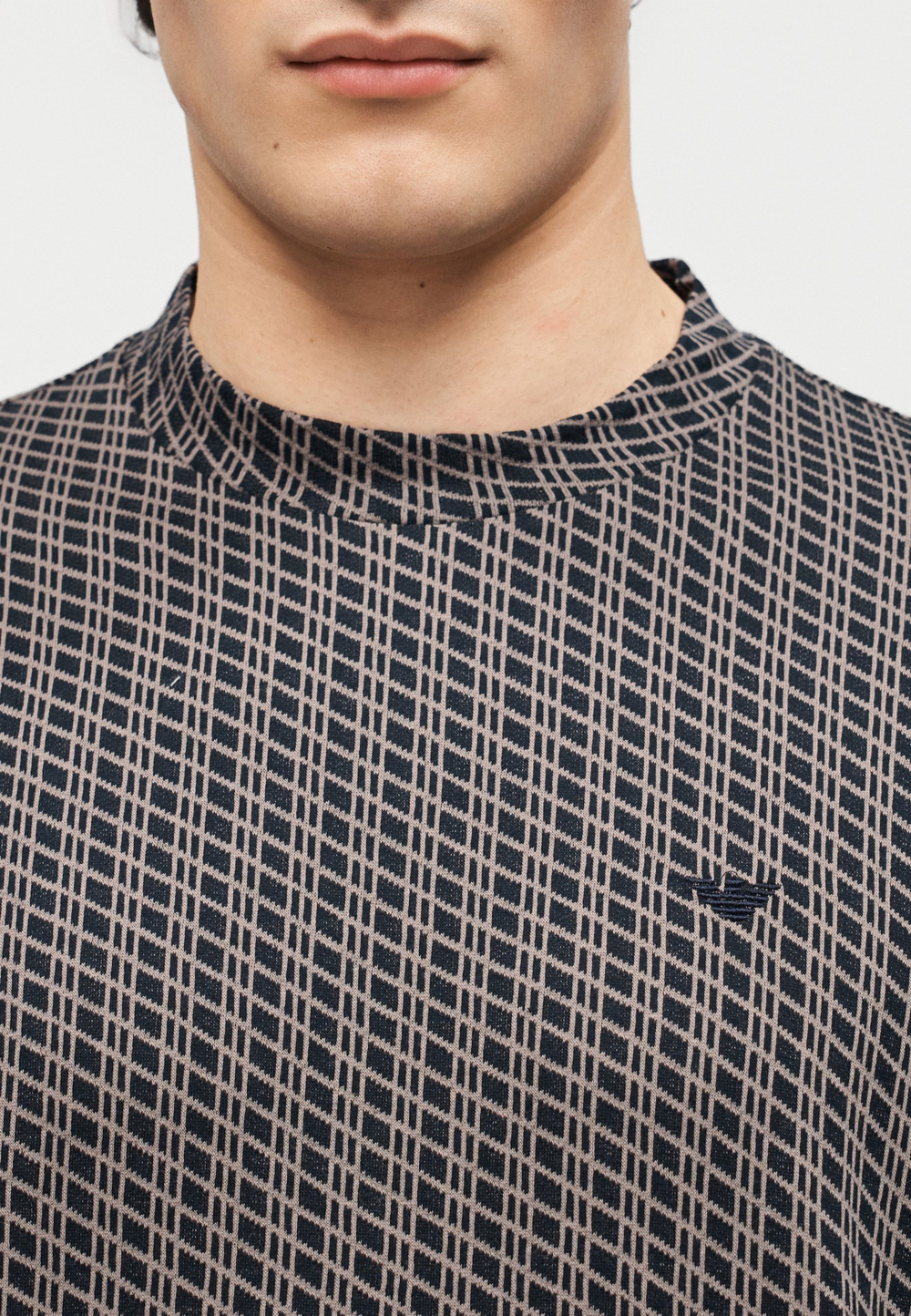 Emporio Armani Футболка с принтом - Зелёный