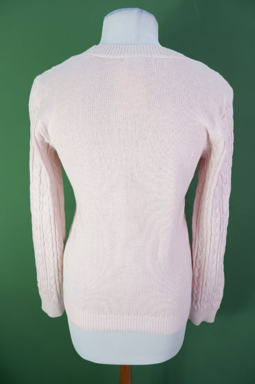 Джемпер H&M с хлопком однотонный 44 размер