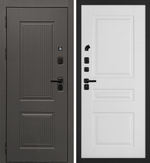 Стальная входная дверь для квартиры с отделкой МДФ - 1007