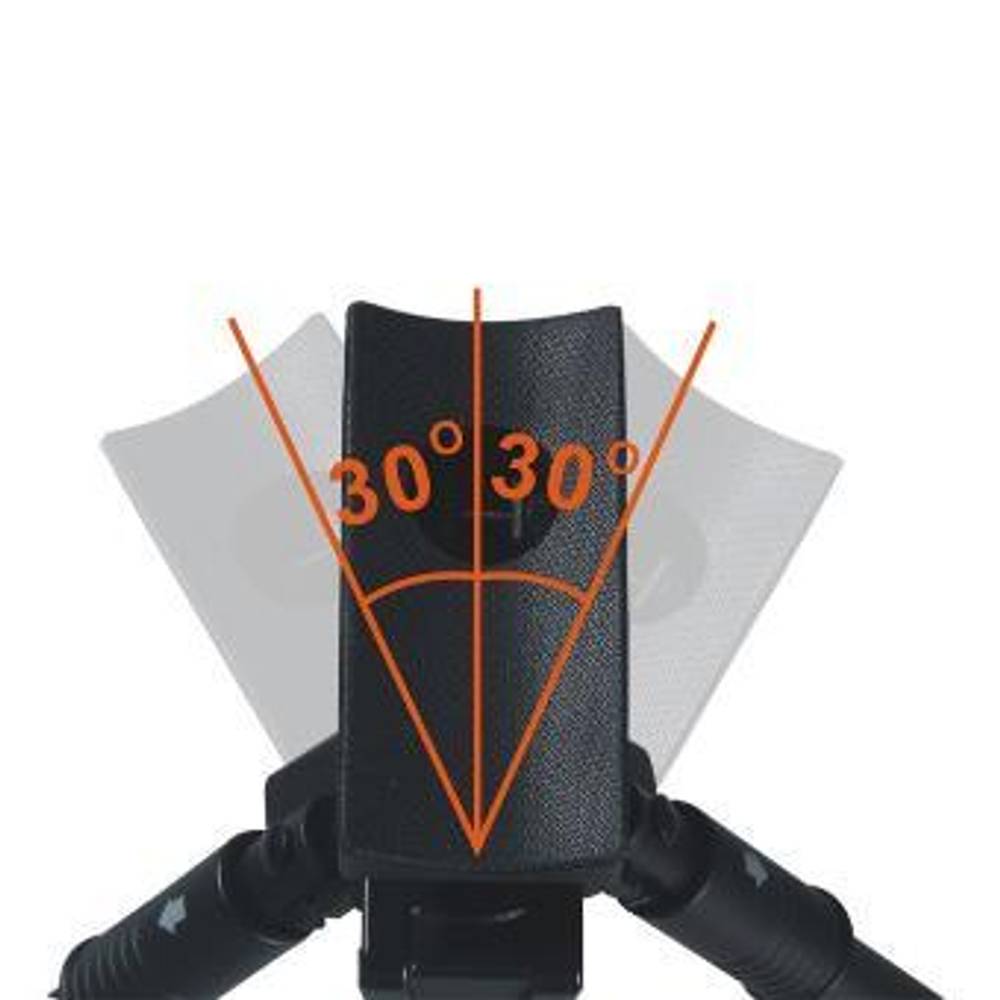 Сошки Vanguard EQUALIZER 2, на антабку, вращ.наклонная база 32,5-68,5см, алюминий