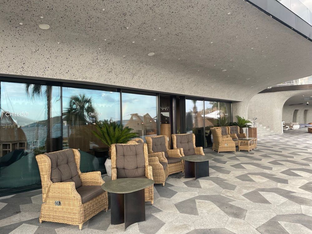 "Форио" кресло раскладное плетеное, цвет соломенный