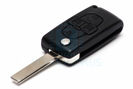 Key shell Citroen. Blade  HF 63