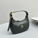 Leather Hobo Bag 20 cm