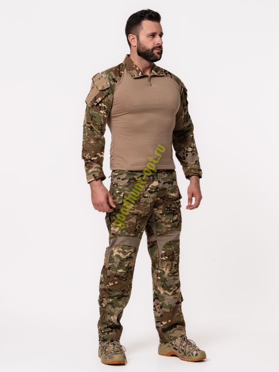Тактический костюм G3 с наколенниками и налокотники Мультикам