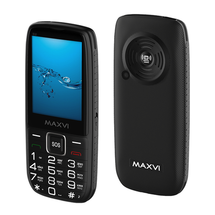 Сотовый телефон Maxvi B32 Black