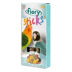 Палочки для средних попугаев fiory sticks с фруктами 2 х 60 г