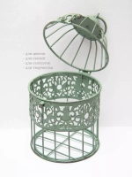 Клетка декоративная интерьерная 19,5*12 см