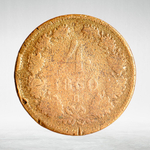 Austrian Empire, 4 Kreuzer 1860, Franz Joseph I, G