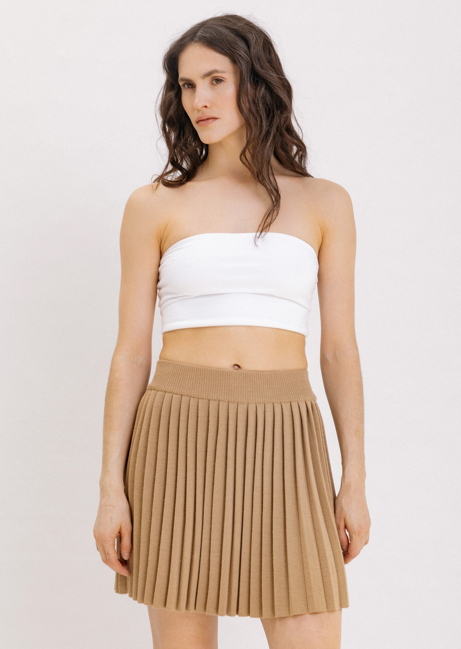 Юбка со складками