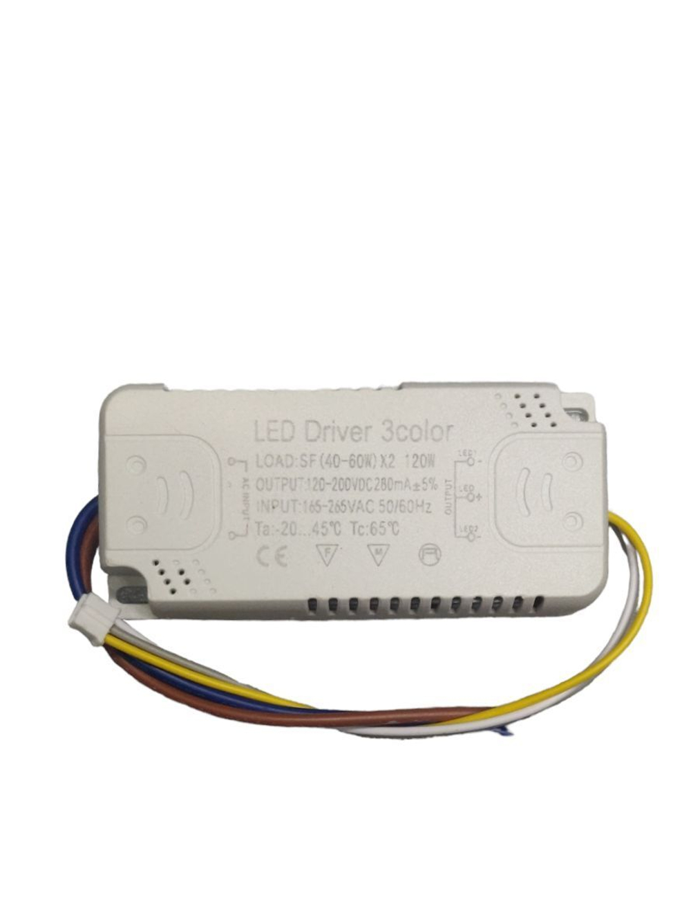 Блок питания для светильника (Led Driver: SF (40-60W)x2 120W 280mA)