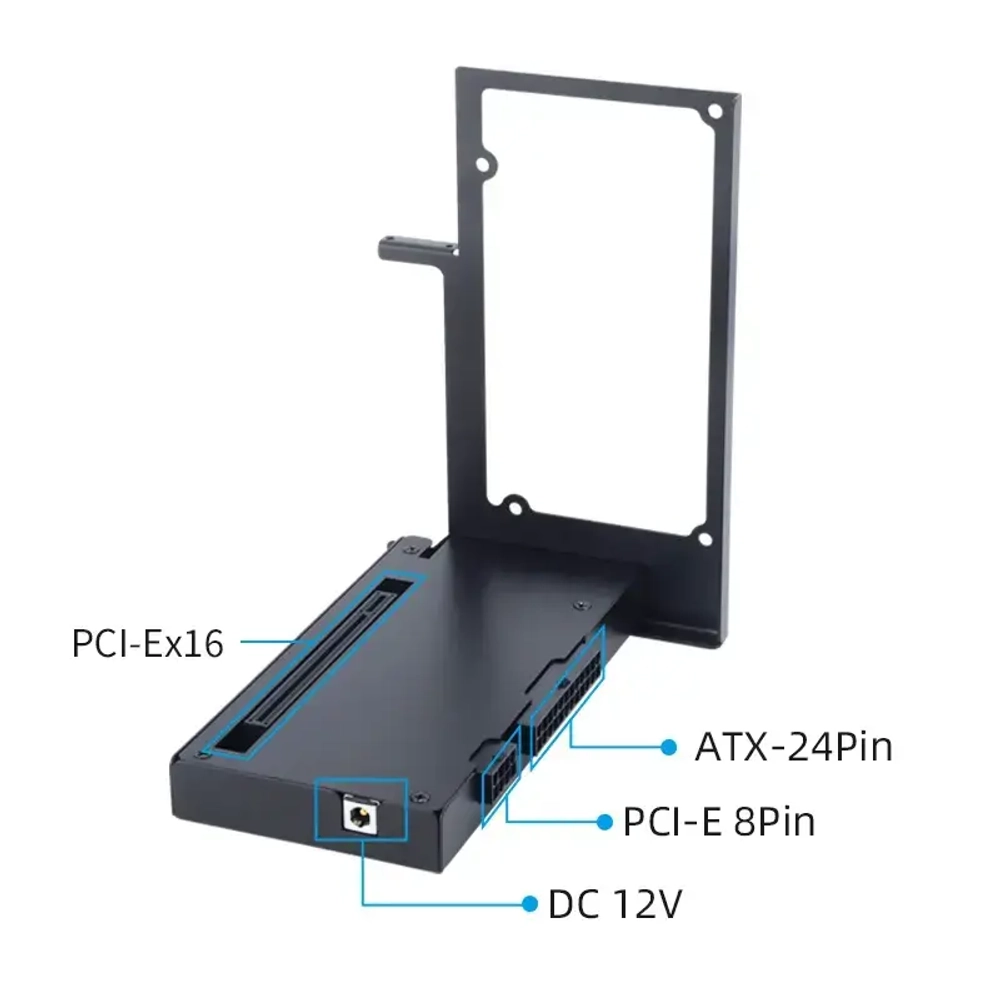 Внешний корпус для видеокарты Wikingoo L730 Kit 2, EGPU Thunderbolt 3/4. + Блок питания SFX-650W