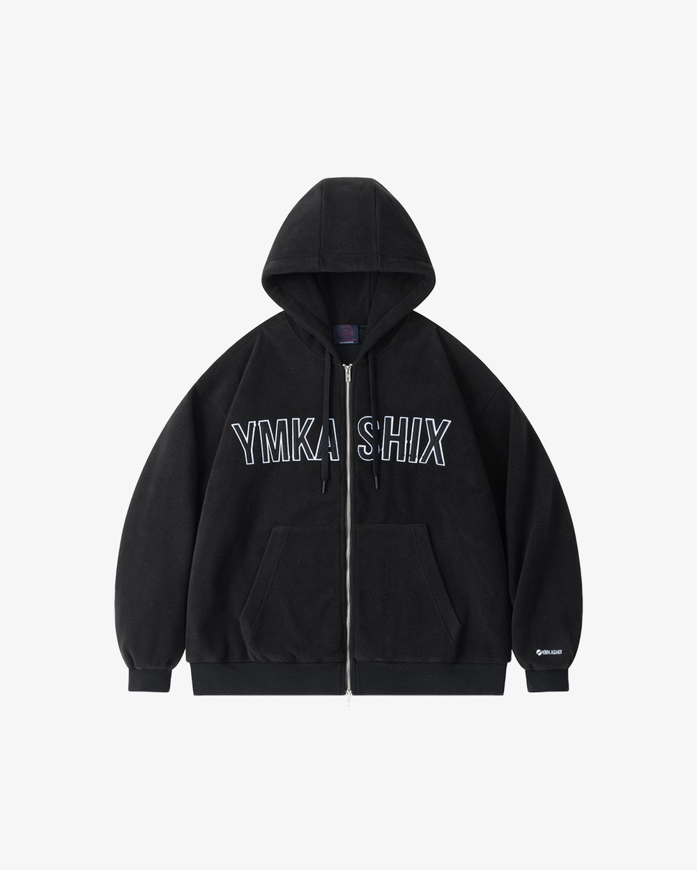 Худи Ymkashix Zip Original fleece черное