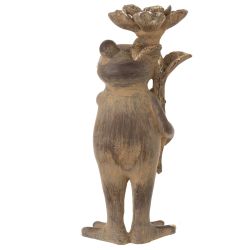 GAEM Фигурка декоративная "Лягушка", L10 W7 H21,5 см, 2в.