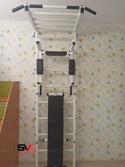 Монтаж шведской стенки Sv Sport в бетонные, кирпичные стены