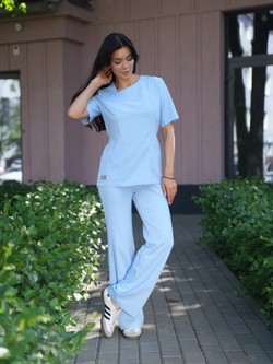 Блуза медицинская женская | Бл-385 либерти люкс