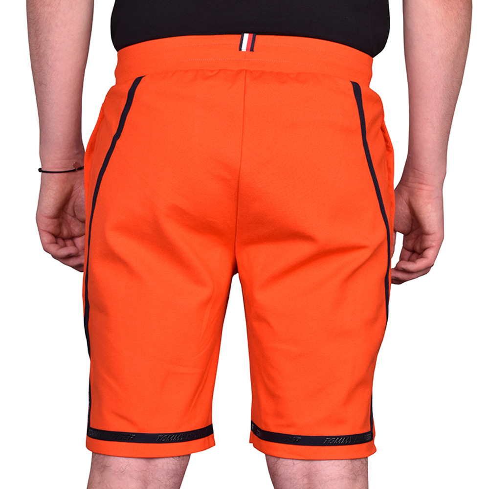 Мужские теннисные шорты Tommy Hilfiger Trim Short - acid orange