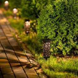 USL-S-818-PT180 MAGIC-1 Садовый светильник на солнечной батарее Магия-1. 1 светодиод. Теплый белый свет. 1xААA Ni-Mh аккумулятор в-к. IP44. TM Uniel