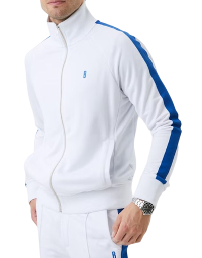 Мужская теннисная кофта Björn Borg Ace Track Jacket - brilliant white