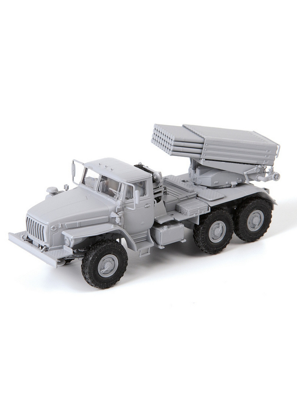 Сборная модель ZVEZDA Российская реактивная система залпового огня "Град БМ-21", 1/72