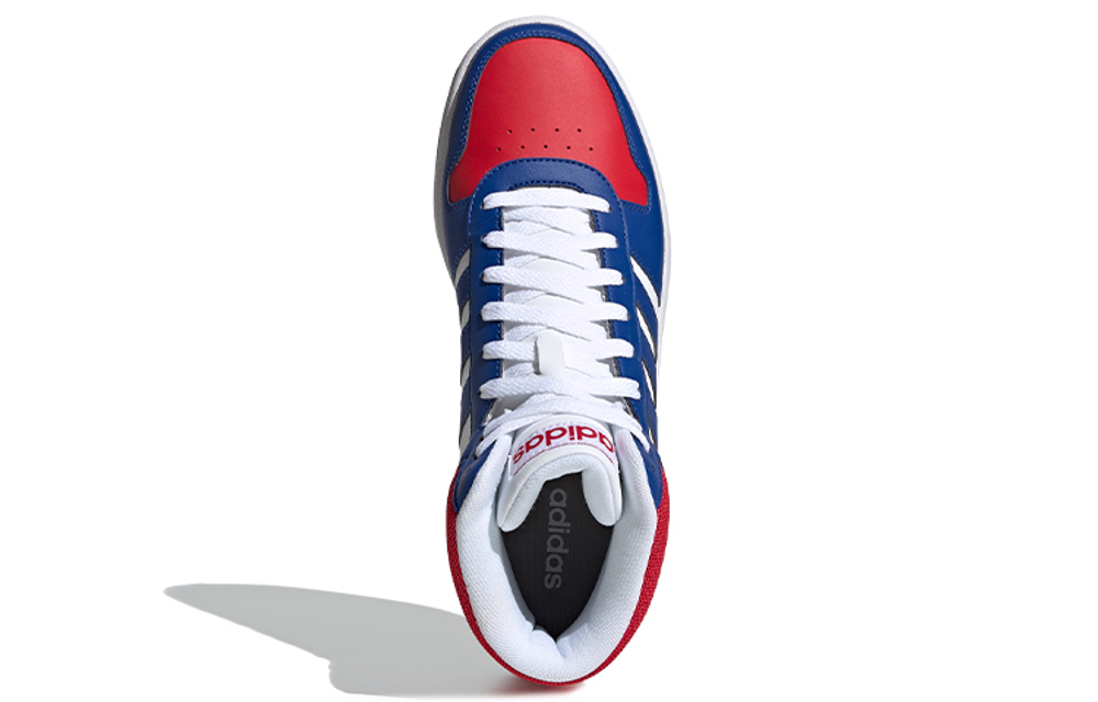 Adidas Hoops 2.0 Mid "White Blue Red"