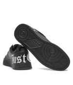 Кожаные кроссовки Just Cavalli - черный(77QA3SM5ZP397)