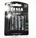 Батарейка TESLA BATTERIES BLACK+ (AAA/LR03/4шт.уп.)