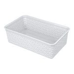 Корзинка универсальная "Wenge" 2,25л, 257х158х80 мм (светло-серый)