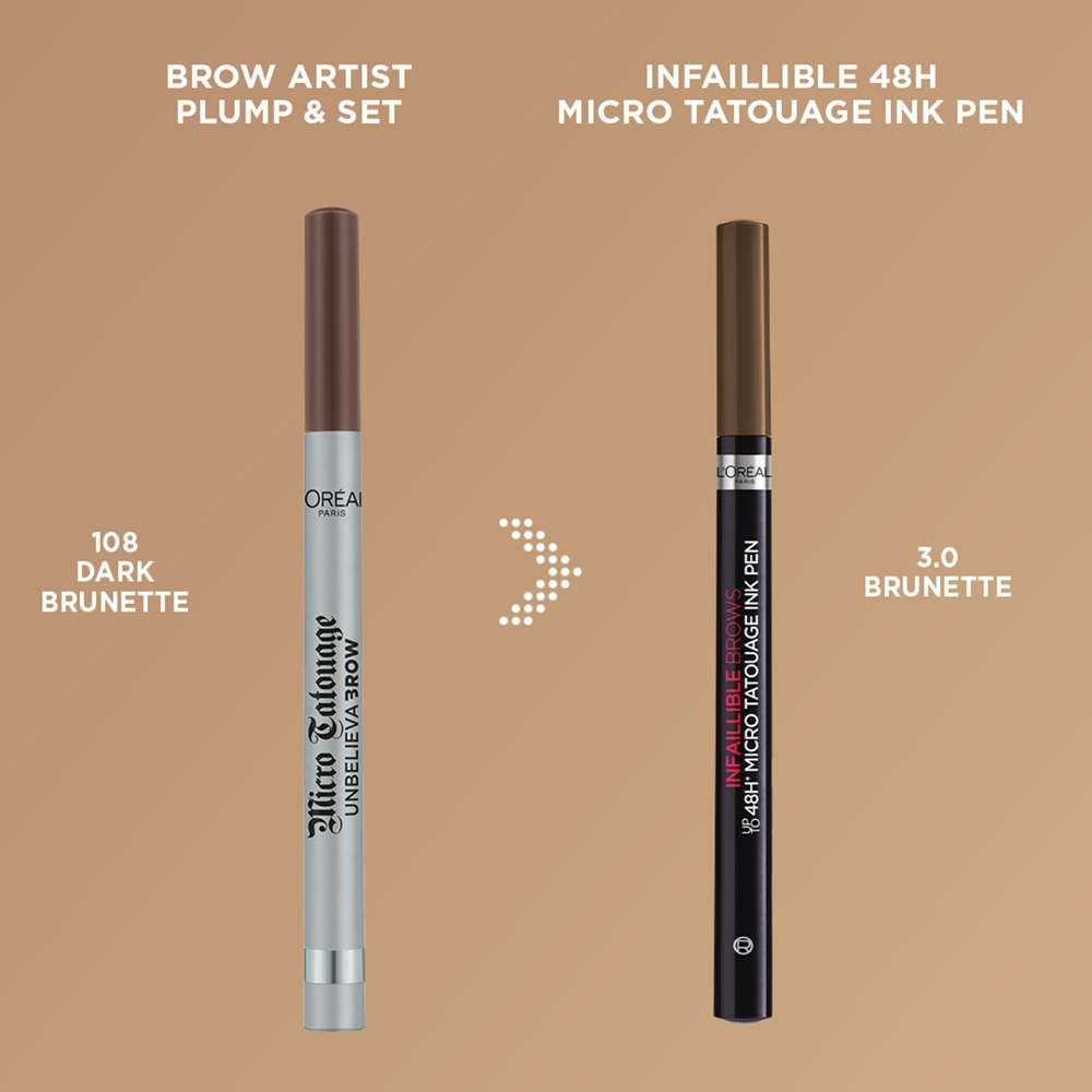 L’Oreal Paris Infaillible Brows - Стойкий карандаш для бровей, 1 g
