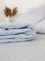 Одеяло бамбук 2 спальное / всесезонное 2-спальное / бамбуковое одеяло для сна для дома, для дачи, подарок