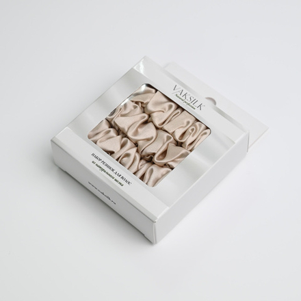 Набор резинок для волос "Medium" шампань