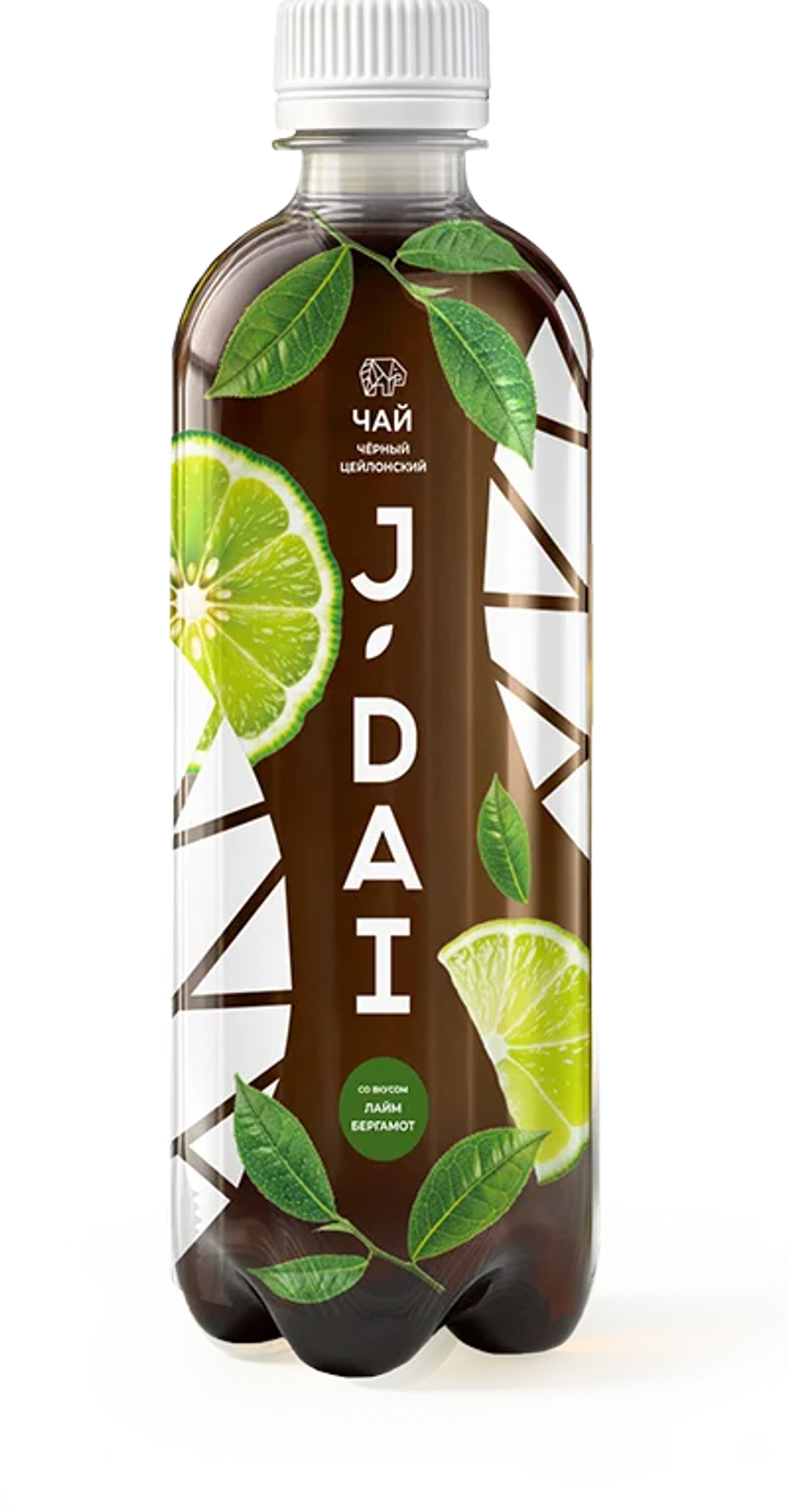 Чай черный со вкусом лайма и бергамота J'Dai 0,5л