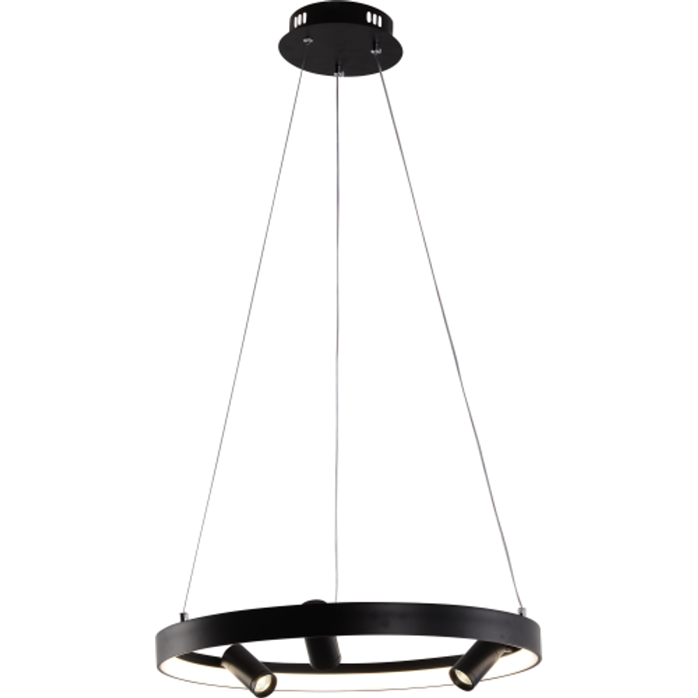 Светильник подвесной (подвес) Rivoli Selena 6147-101 LED 77 Вт 3000 - 6000 К с пультом